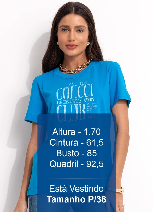 Colcci - Camiseta Azul 5