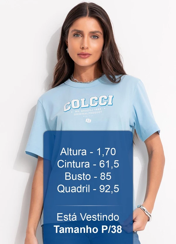 Colcci - Camiseta Azul 5