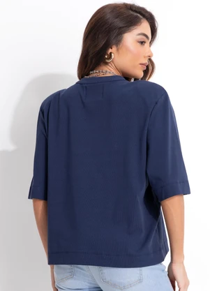Colcci - Camiseta Azul - COLCCI
