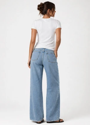 Infinita Cor - Camiseta Básica Feminina Algodão Branco - INFINITA COR