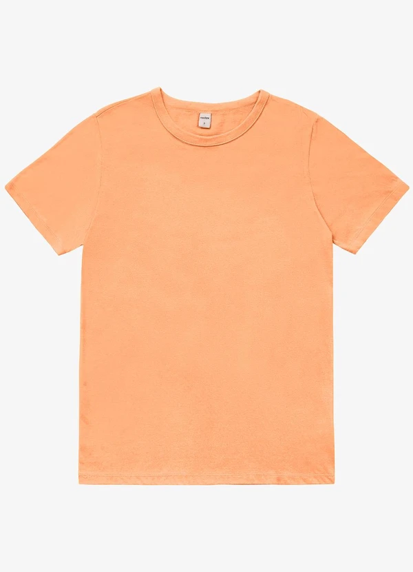 Rovitex - Camiseta Básica Unissex Laranja 5