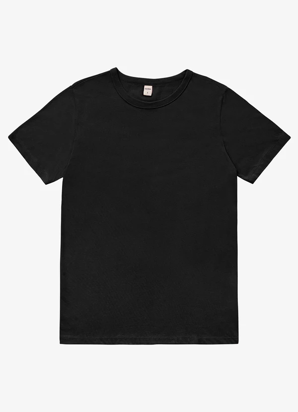 Rovitex - Camiseta Básica Unissex Preto 4