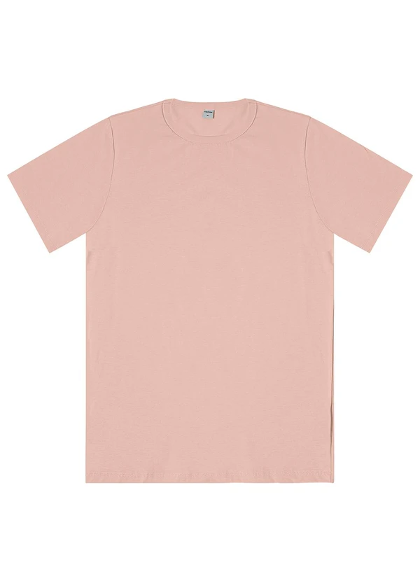 Rovitex - Camiseta Básica Unissex Rosa 6