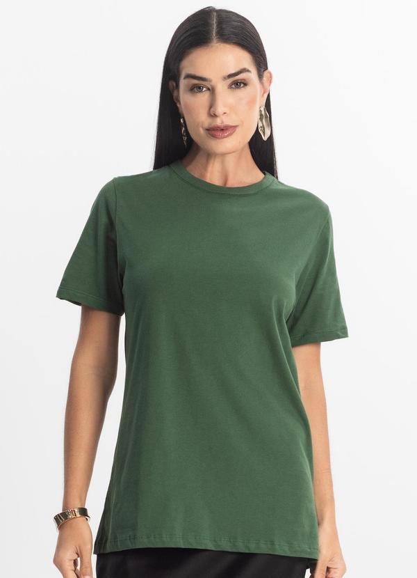 Rovitex - Camiseta Básica Unissex Verde