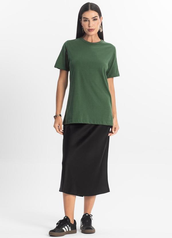 Rovitex - Camiseta Básica Unissex Verde 3