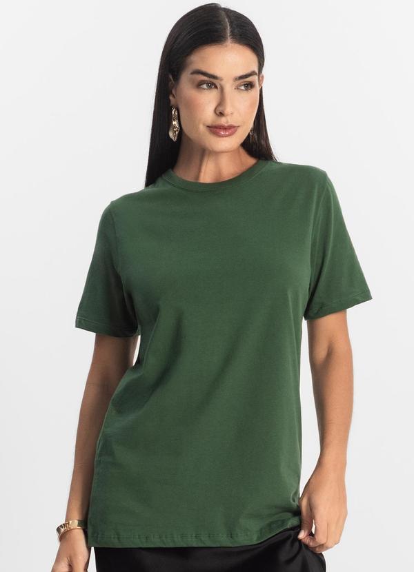 Rovitex - Camiseta Básica Unissex Verde 4