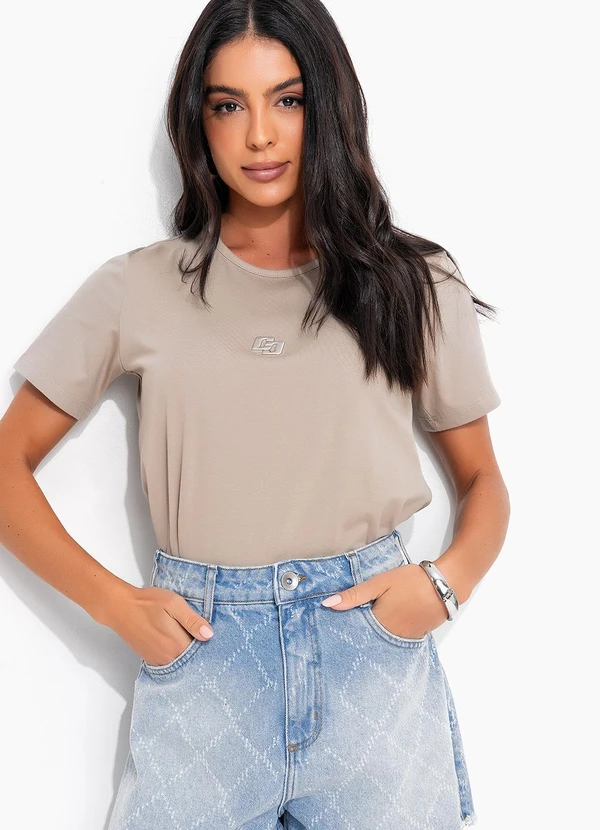 Colcci - Camiseta Bege 3