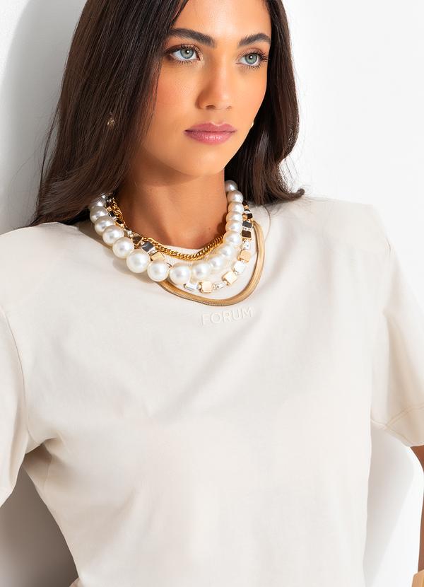 Forum - Camiseta Bege 6