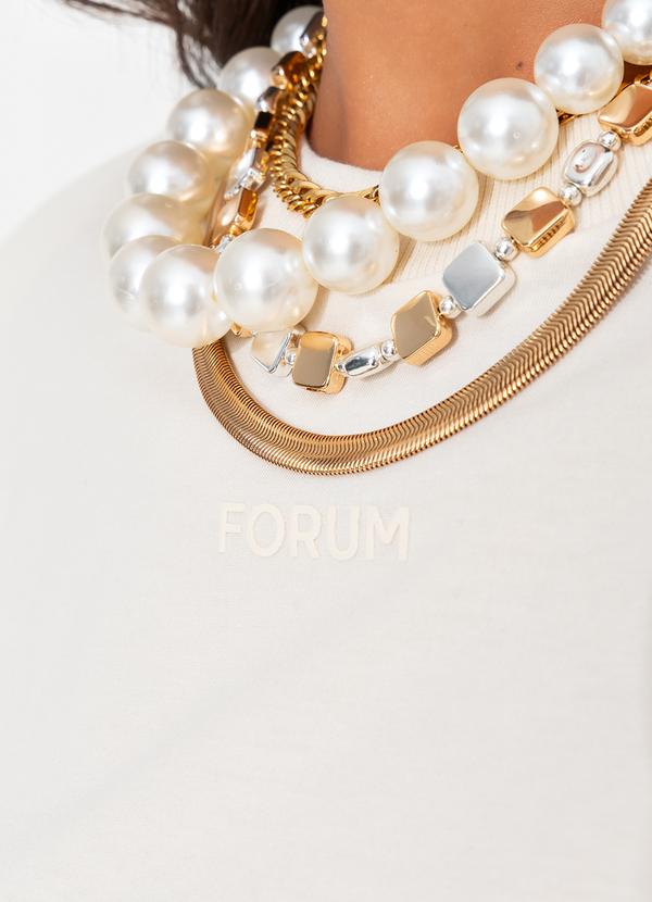 Forum - Camiseta Bege 7
