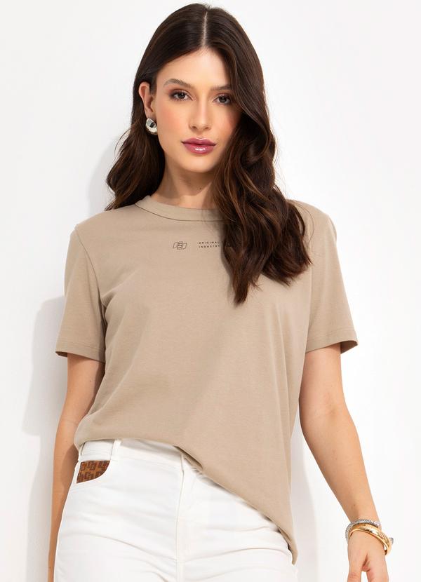 Colcci - Camiseta Bege