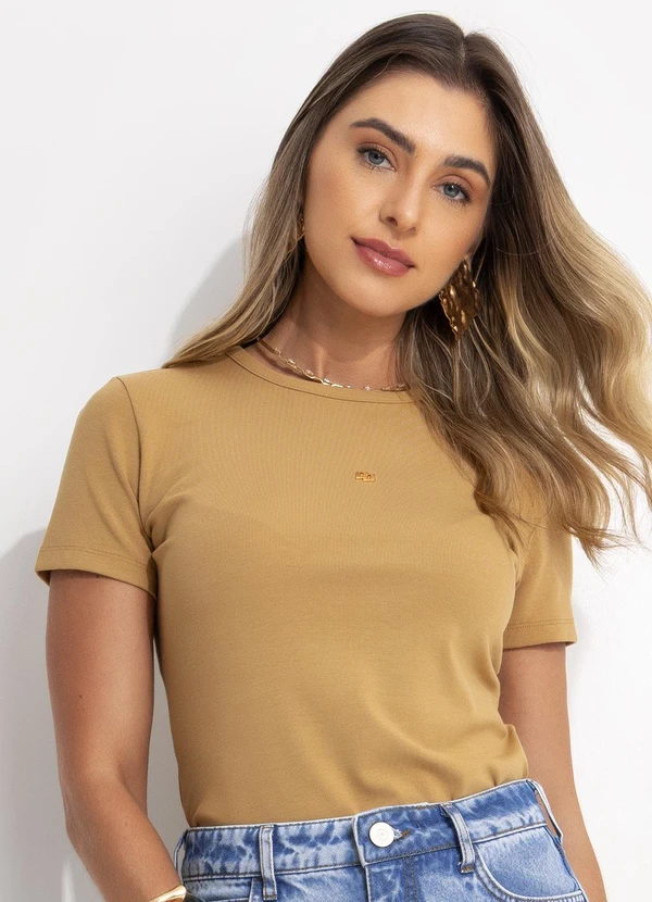 Colcci - Camiseta Bege