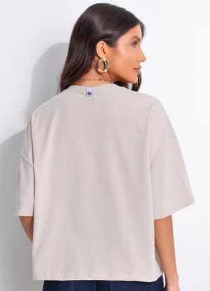 Colcci - Camiseta Bege - COLCCI