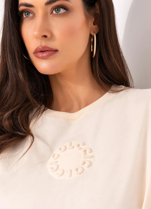 Colcci - Camiseta Bege 7