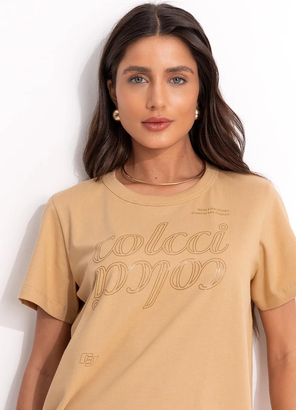 Colcci - Camiseta Bege 4