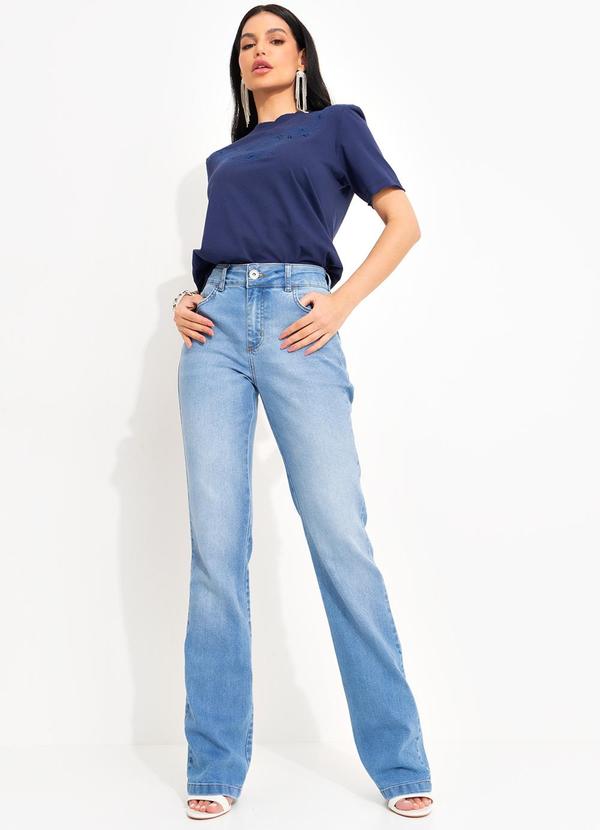 Colcci - Camiseta Bordada Azul 6