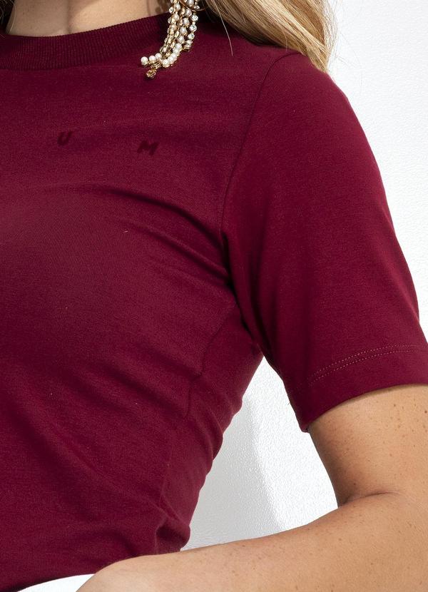 Forum - Camiseta Bordô 7
