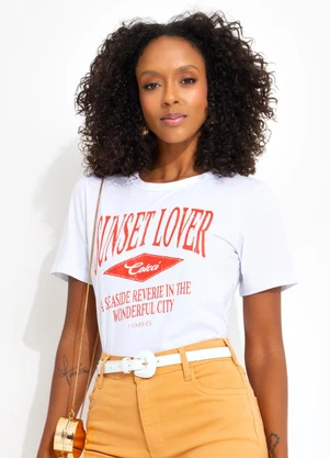 Colcci - Camiseta Branco - COLCCI