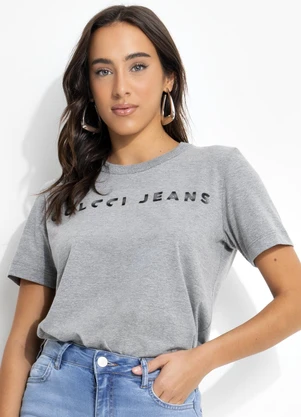 Colcci Jeans - Camiseta Cinza - COLCCI JEANS