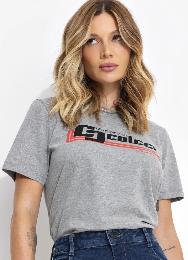 Colcci - Camiseta Cinza