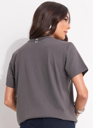 Colcci - Camiseta Cinza - COLCCI