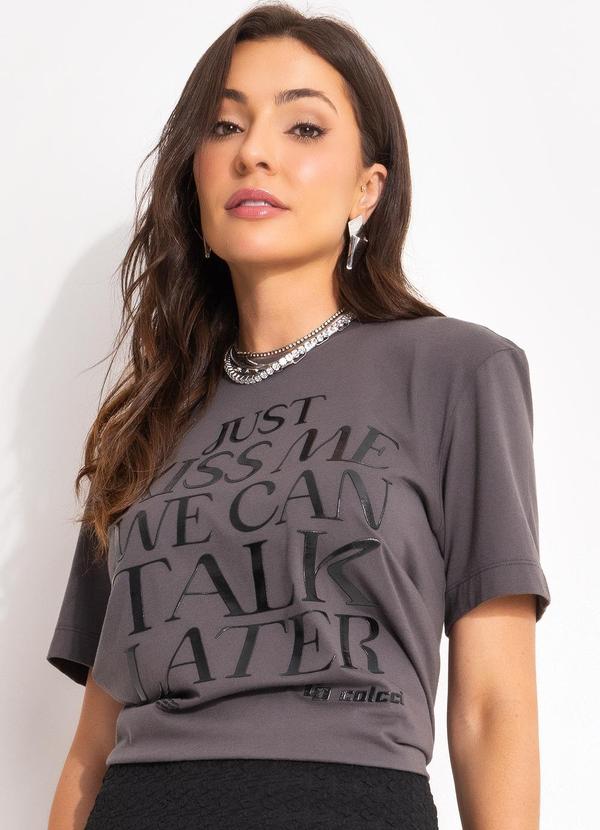 Colcci - Camiseta Cinza