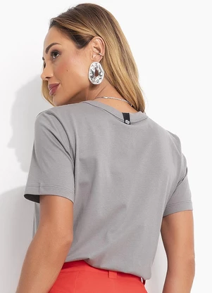 Colcci - Camiseta Cinza - COLCCI