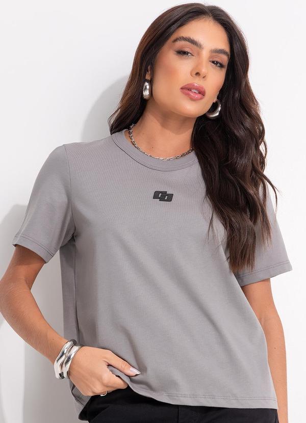 Colcci - Camiseta Cinza