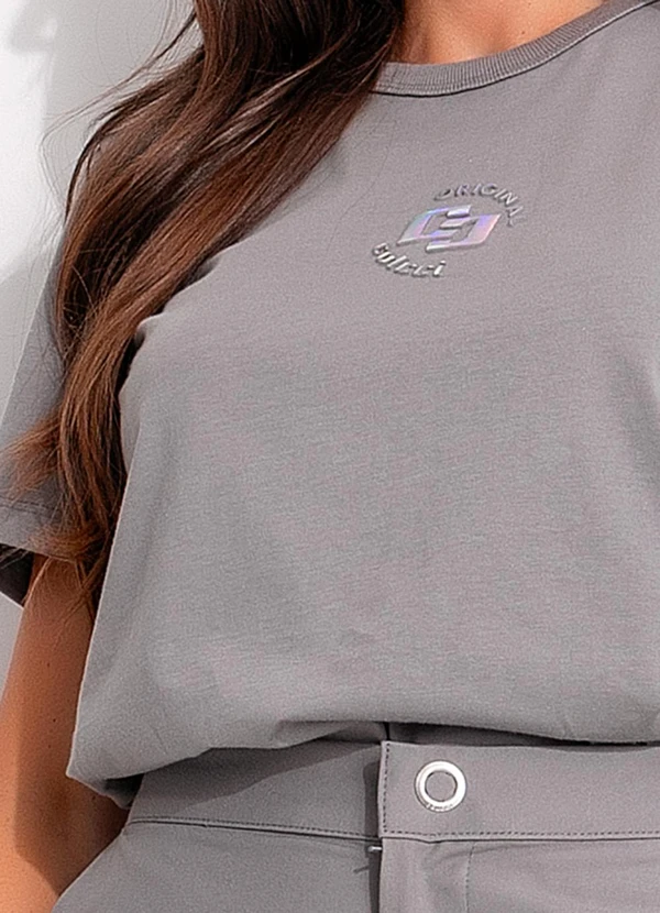 Colcci - Camiseta Cinza 9