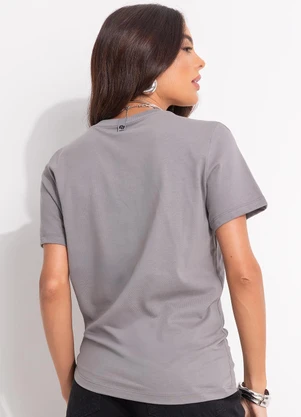 Colcci - Camiseta Cinza - COLCCI