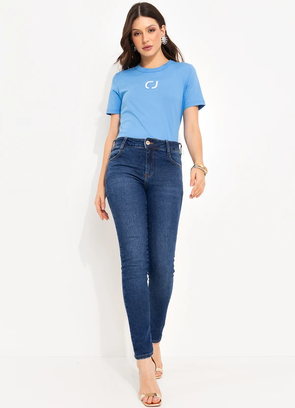 Colcci Jeans - Camiseta Cj Azul 3