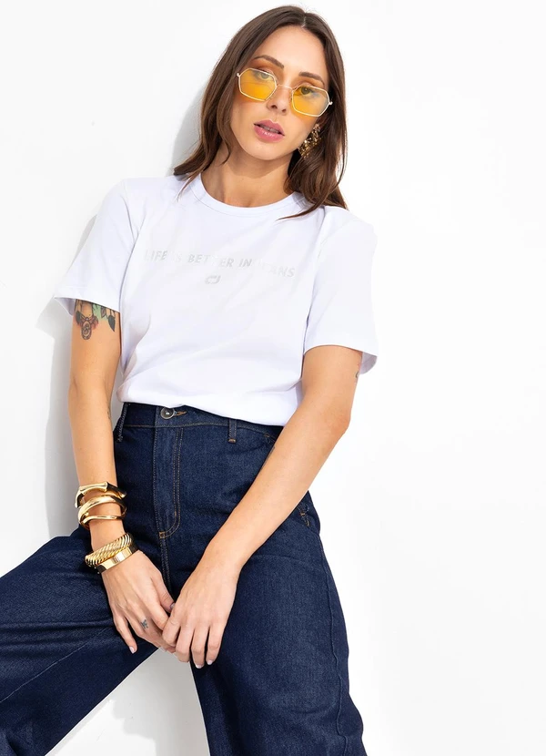 Colcci Jeans - Camiseta Cj Branco 7