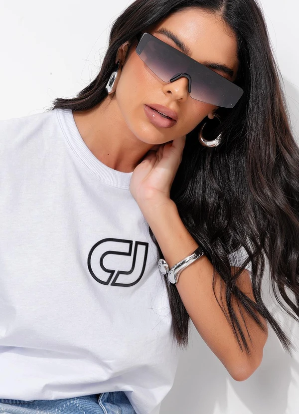 Colcci Jeans - Camiseta Cj Branco 8