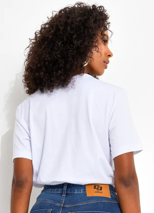 Colcci Jeans - Camiseta Cj Branco - COLCCI JEANS