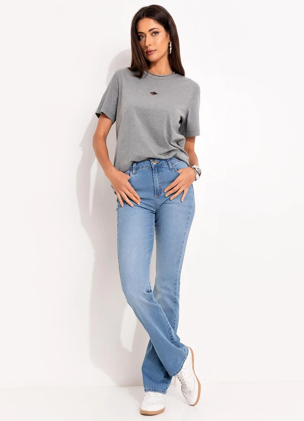 Colcci Jeans - Camiseta Cj Cinza 3