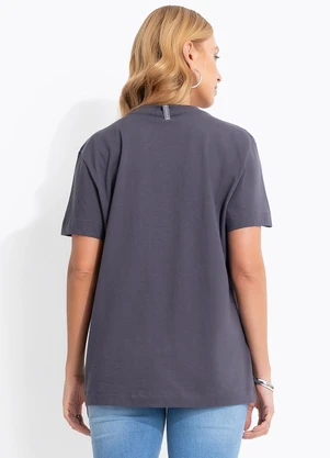 Colcci Jeans - Camiseta Cj Cinza - COLCCI JEANS