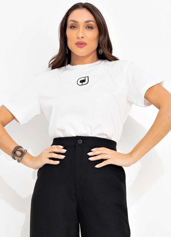 Colcci Jeans - Camiseta Cj Off White