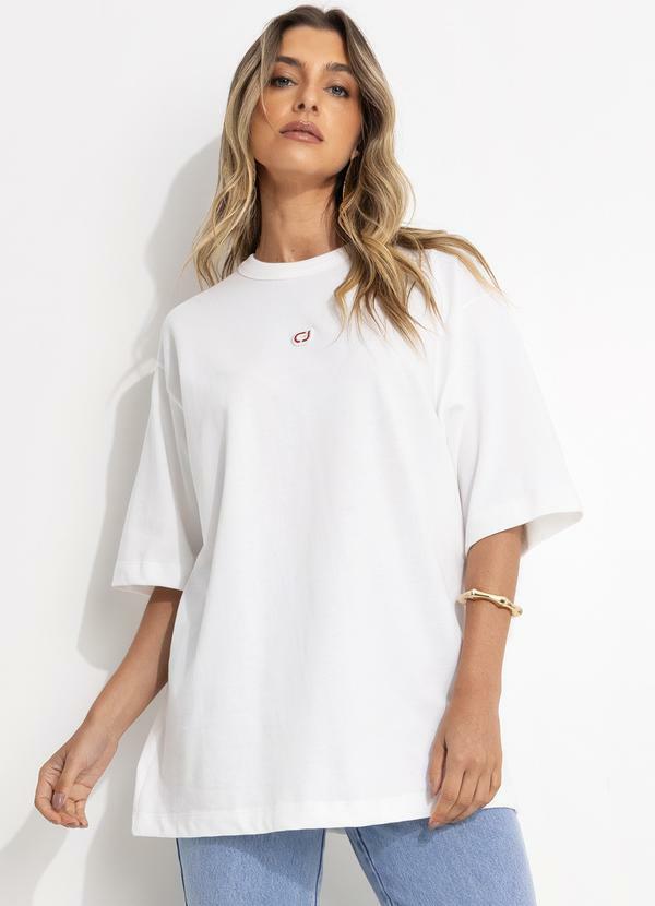 Colcci Jeans - Camiseta Cj Off White