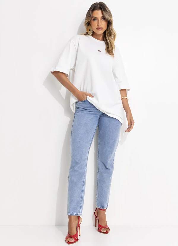 Colcci Jeans - Camiseta Cj Off White 3