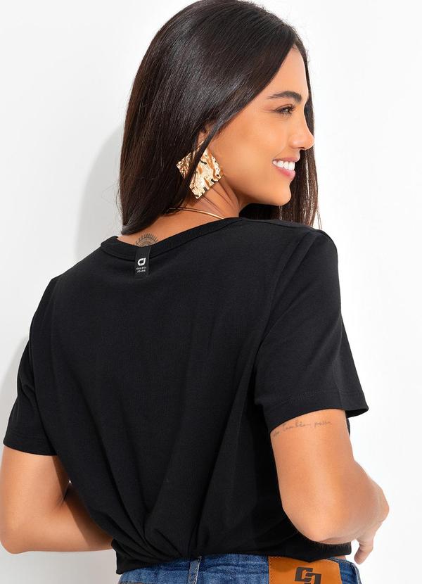 Colcci Jeans - Camiseta Cj Preto 2