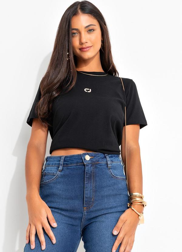 Colcci Jeans - Camiseta Cj Preto 3