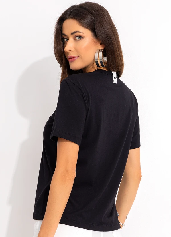 Colcci Jeans - Camiseta Cj Preto 2