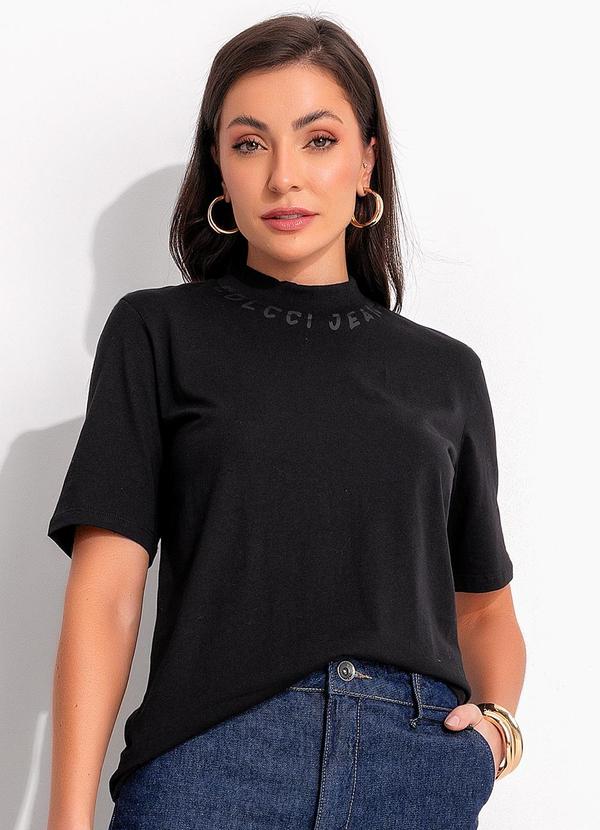 Colcci Jeans - Camiseta Cj Preto