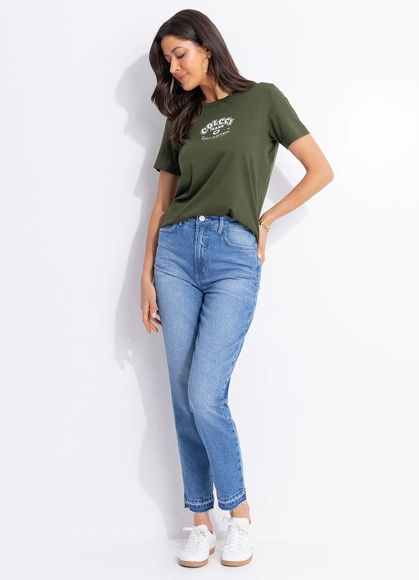 Colcci Jeans - Camiseta Cj Verde 3