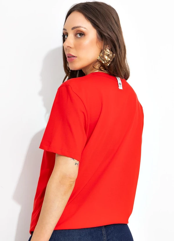 Colcci Jeans - Camiseta Cj Vermelho 2