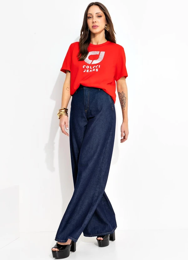 Colcci Jeans - Camiseta Cj Vermelho 4