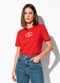 Colcci Jeans - Camiseta Cj Off White - variação: Vermelho