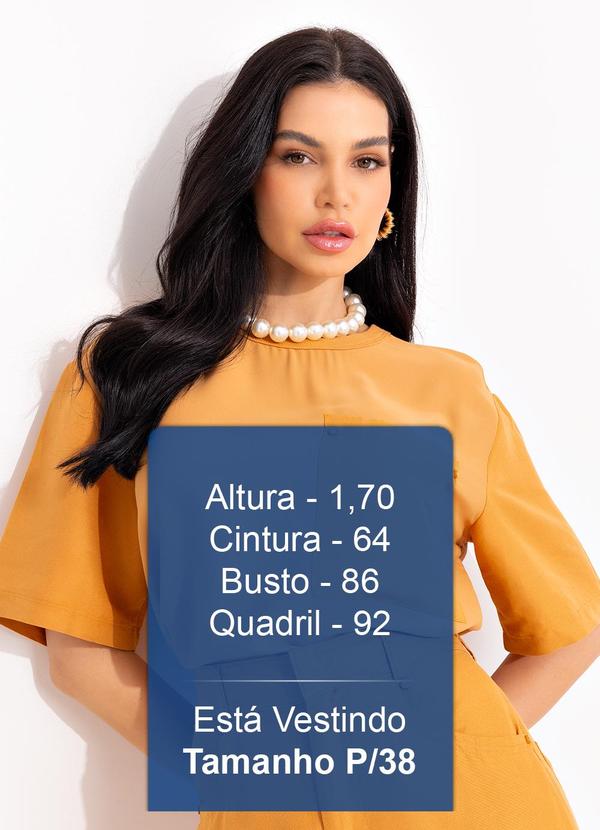 Forum - Camiseta Detalhe Linho Bege 5