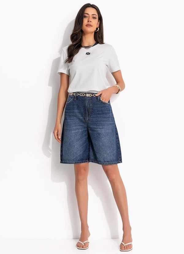 Colcci - Camiseta em Algodão Off White 3