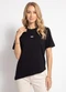 Colcci - Camiseta em Algodão Preto - variação: Preto