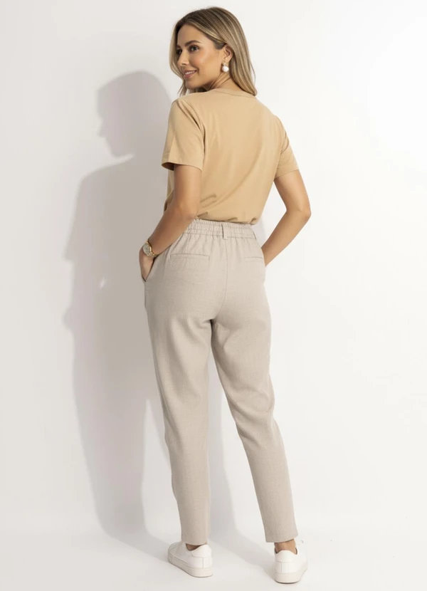 Colcci - Camiseta em Malha Bege 4